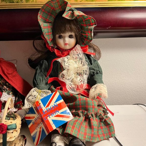 Wimbledon Collection Porcelain Doll - Picture 2 of 2